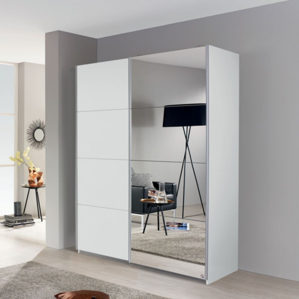 Stuttgart Rauch 2 Sliding Door Wardrobe With Front Mirror